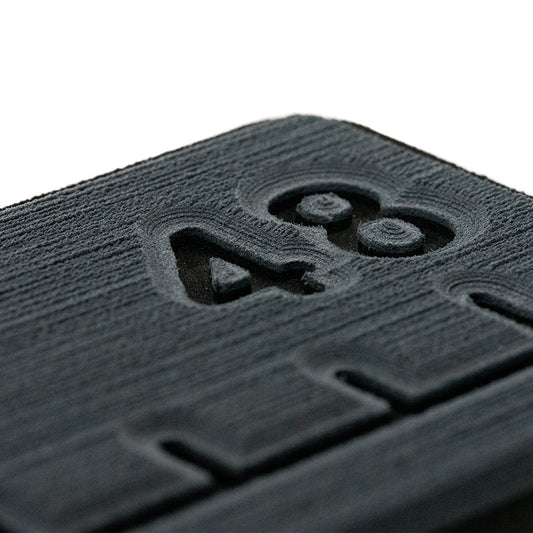 SeaDek 48" Routed Ruler - 6mm - Brushed Texture - Dark Grey/Black