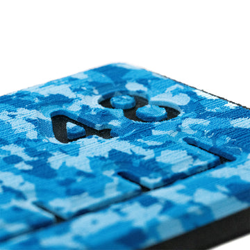 SeaDek 48 in. Routed Fish Ruler, 6mm Brushed Texture, Aqua Camo/Black