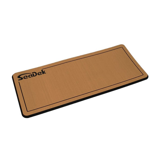 SeaDek 14" x 36" 20mm Dual Density Small Helm Pad w/SeaDek Logo - Brushed Texture - Mocha/Black (355.6mm x 914.4mm x 20mm)