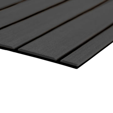 SeaDek 40" x 80" 6mm Teak Full Sheet – Brushed Dark Grey/Black