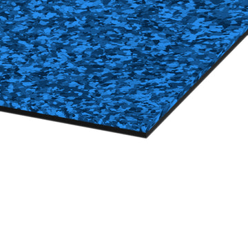 SeaDek 40" x 80" 6mm Two Color Full Sheet – Aqua Camo/Black, Brushed Texture