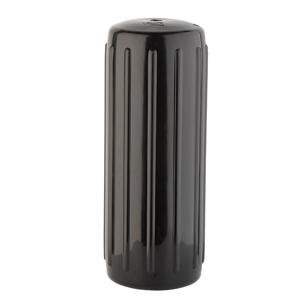 Taylor Made Big B Inflatable Vinyl Fender, 8" x 20" – Black Onyx, Made in USA