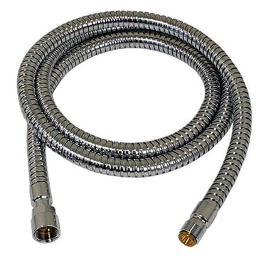 Scandvik 5' Chrome Flex Hose for Elbow Sprayer Handles, Marine-Grade