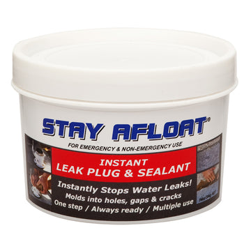 Stay Afloat Marine Instant Leak Plug and Sealant, 14 oz.