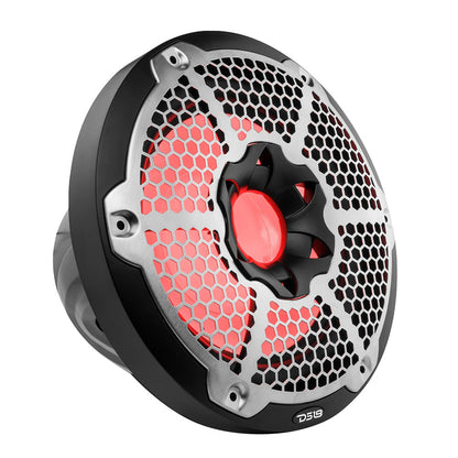 DS18 HYDRO 10 in. Marine Subwoofer with RGB Lights, 600W