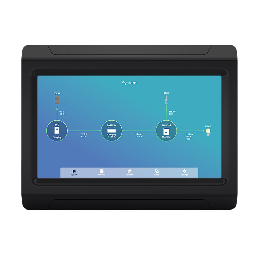 Xantrex Gateway Touchscreen Display, 7-inch High-Resolution, IP42 Front