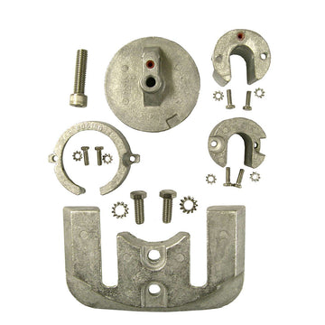 Performance Metals Mercruiser Bravo 1 Complete Anode Kit, Navalloy Aluminum