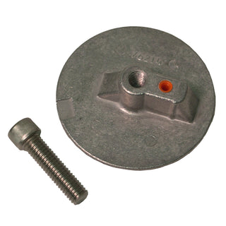 Performance Metals 00049A Flat Trim Tab Anode, Navalloy® Aluminum