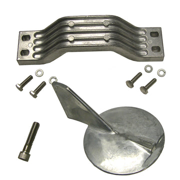 Performance Metals Yamaha 150HP Counter Rotating Anode Kit, Navalloy Aluminum