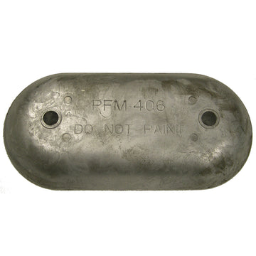 Performance Metals H406A Hull Anode, Aluminum, Transom Use, MIL-DTL 24779