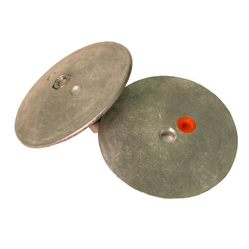 Performance Metals Navalloy R3750A Rudder/Trim Tab Anode, 3-3/4" Aluminum