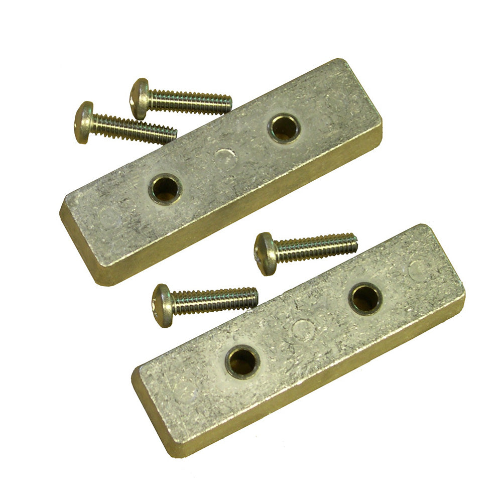 Performance Metals Navalloy Aluminum Bennett Trim Tab Anode Set, HBNTA