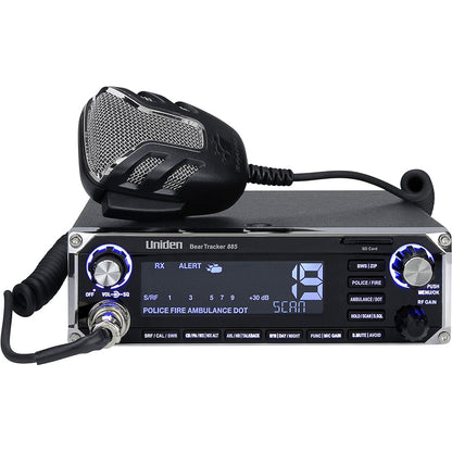 Uniden BearTracker 885 Hybrid CB Radio with Scanner and GPS
