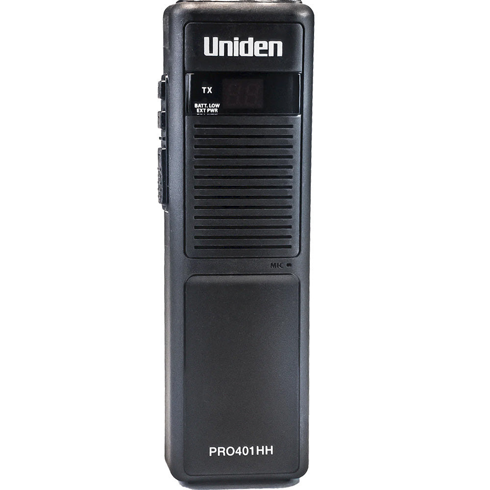Uniden PRO401HH Handheld CB Radio, 40-Channel with Auto Noise Cancel