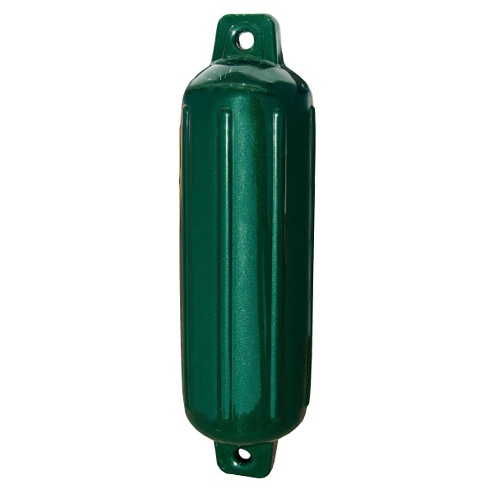 Taylor Made Storm Gard Inflatable Fender, 5.5" x 20", Emerald Green
