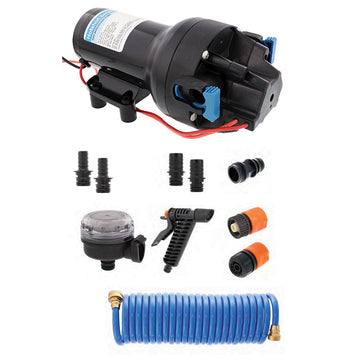 Jabsco HotShot HD5 Heavy Duty Washdown Pump Kit - 12V, 5 GPM, 70 PSI