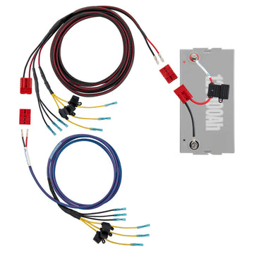 Connect-Ease Graph Power "Pro" Wiring Kit for 14-18' Console Boats, Made in USA
