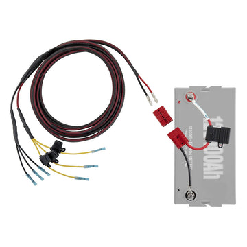 Connect-Ease Graph Power Tiller 10ft Marine Electronics Wiring Harness UL1977