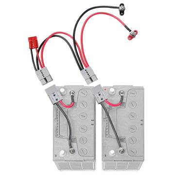 Connect-Ease 12V Outboard Motor Dual Battery Kit, 6 AWG – UL 1977 Certified