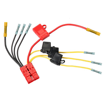 Connect-Ease 12V Multi-Accessory 4-Port Fused Connection Kit, 120A, Made in USA
