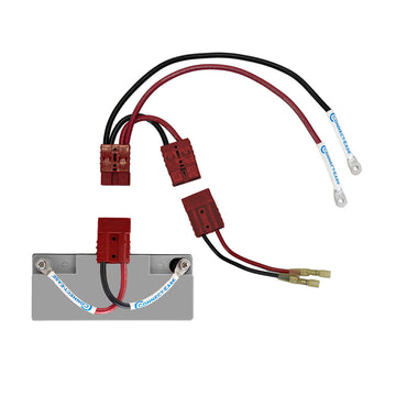 Connect-Ease 12V Jet Ski Battery Connection Kit w/ Charging Port, UL 1977