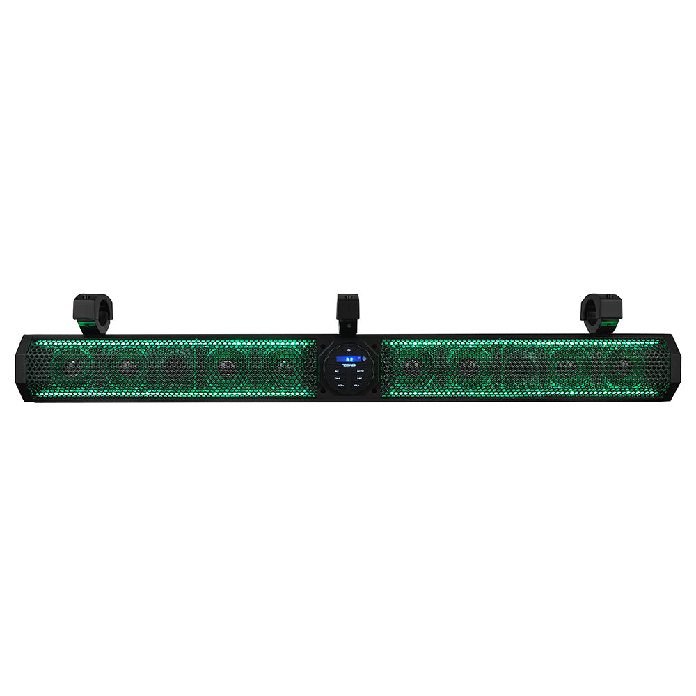 DS18 37 in. Marine Amplified Bluetooth Sound Bar with 1200W Output and RGB LED