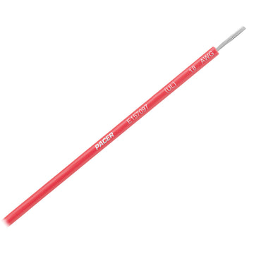 Pacer WUL18RD-35 Red 18 AWG UL Marine Wire, 35 ft