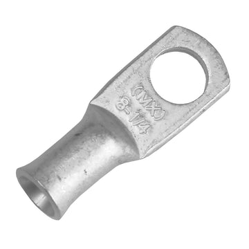 Pacer Tinned Closed-End Lug, 8 AWG, 1/4" Stud, 10-Pack – UL/CSA Approved