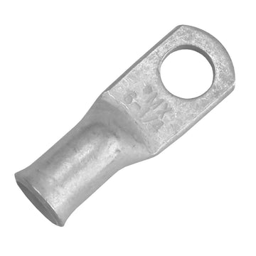 Pacer 6 AWG Tinned Copper Closed-End Lug, 1/4" Stud, 10 Pack
