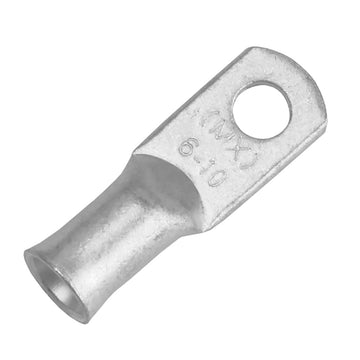 Pacer Tinned Lug, 6 AWG - #10 Stud - 10 Pack, UL & CSA Approved
