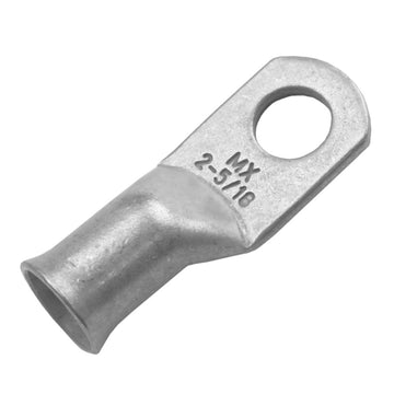 Pacer Tinned Copper Lug, 2 AWG, 5/16 in. Stud Size, 10 Pack