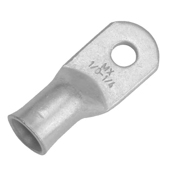 Pacer Tinned Lug, 1/0 AWG - 1/4" Stud, UL & CSA Approved