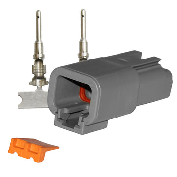 Pacer DTP Deutsch Receptacle Repair Kit, 14-12 AWG – 25 Amp, 2-Position