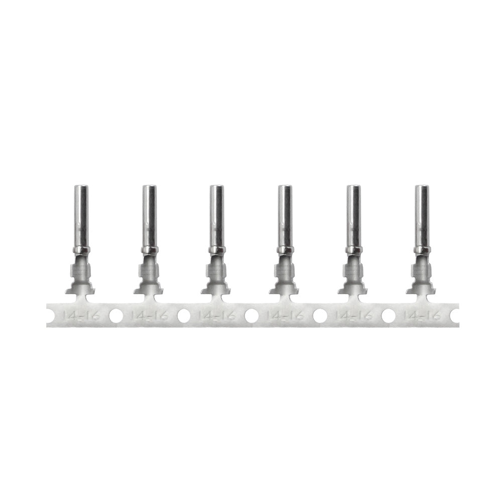Pacer DT Deutsch Socket, 14 AWG Wire, Size 16, 100 Pack – UL, RoHS Certified