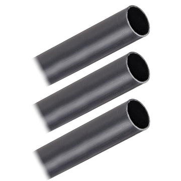 Pacer Heavy Wall Heat Shrink Tubing, 3/4 in. x 12 in., Black, 3-Pack