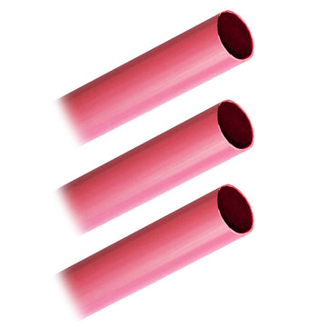 Pacer Heavy Wall Heat Shrink Tubing, 3/4 in. x 12 in., Red, 3-Piece Pack