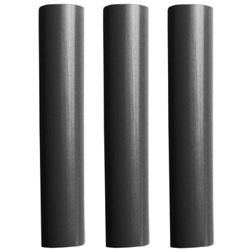Pacer Battery Cable Heat Shrink Tubing, 1" x 12", Black (3-Pieces)