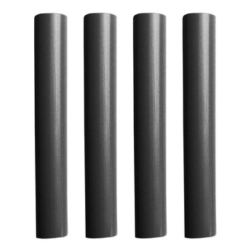 Pacer Heavy Wall Battery Cable Heat Shrink Tubing, 3/4" x 12", Black (4-Pack)