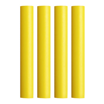 Pacer Battery Cable Heat Shrink Tubing, 3/4 in. x 12 in., Yellow, 4-Pack
