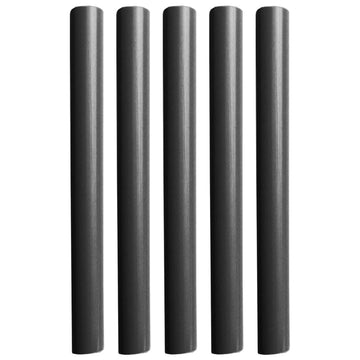 Pacer Battery Cable Heat Shrink Tubing, 3/8 in. x 12 in., Black, 5-Piece Pack