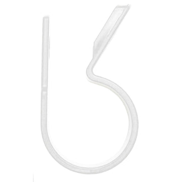 Pacer Nylon C-Clamps, 5/8" Natural, 25-Pack for #10 Screw