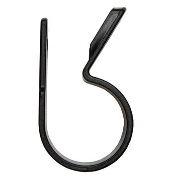 Pacer UV Resistant Nylon C-Clamps, 3/4-inch, Black (25-Pack)