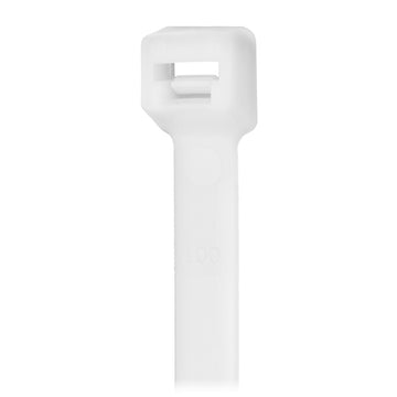 Pacer 6" Natural Nylon Cable Ties, 30-40lb Tensile Strength, 100-Pack