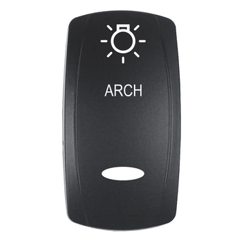 Pacer ARCH Actuator for V-Series Contura Switches, Black, Dual Light