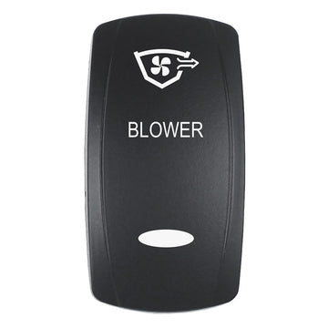 Pacer BLOWER V-Series Contura Switch Actuator, Black, Dual Light