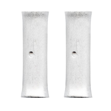 Pacer Seamless Butt Splice, 6 AWG, Tin-Plated, 10-Pack - UL/CSA/RoHS Compliant