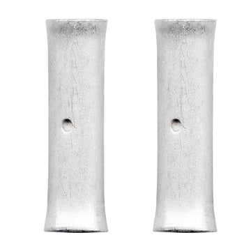 Pacer Seamless Butt Splice, 2 AWG Non-Insulated – UL & CSA Approved, 2-Pack