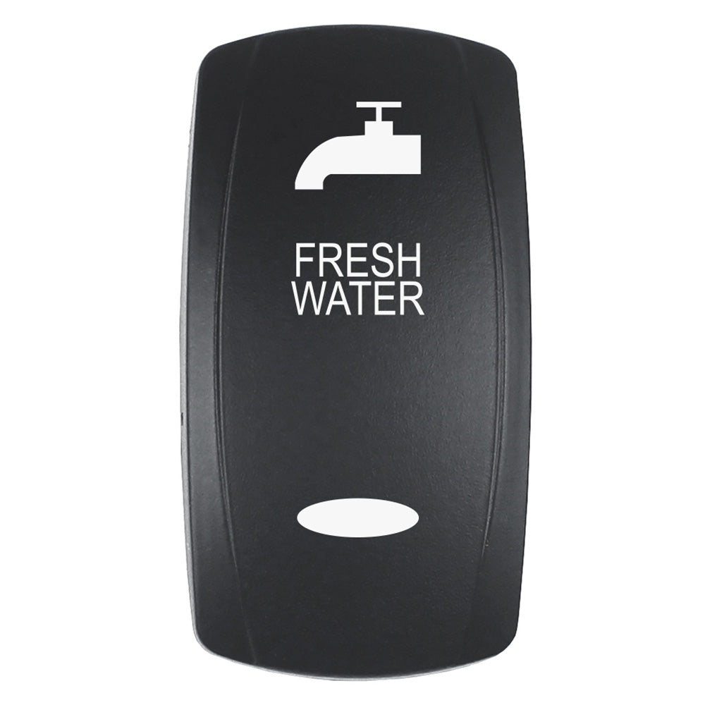 Pacer Group 'Fresh Water' V-Series Contura Switch Actuator, Black - Dual Light
