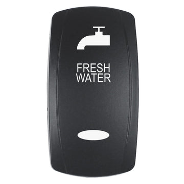 Pacer Group 'Fresh Water' V-Series Contura Switch Actuator, Black - Dual Light