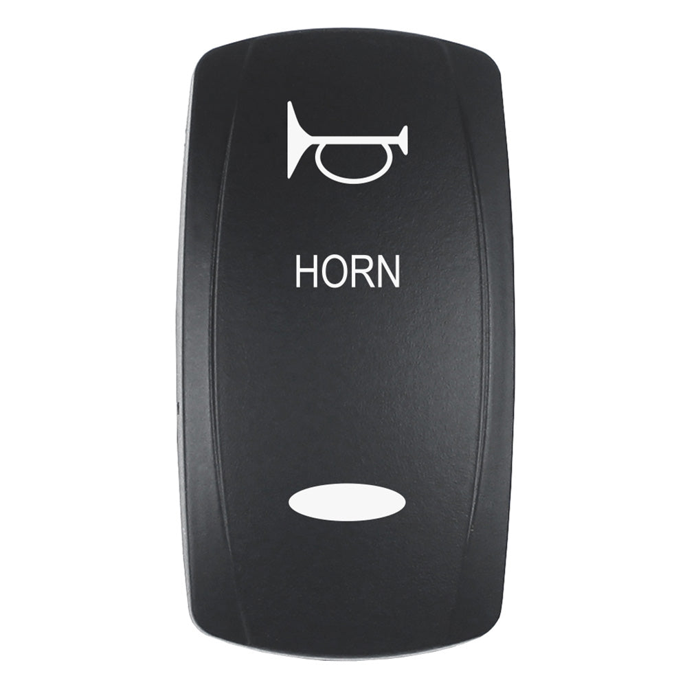 Pacer Horn V-Series Contura Switch Actuator, Black, Dual Light